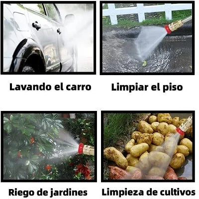 🚿 Hidro Lavadora Portátil Dobro de Potencia: Com Bateria Extra Grátis! 🎁