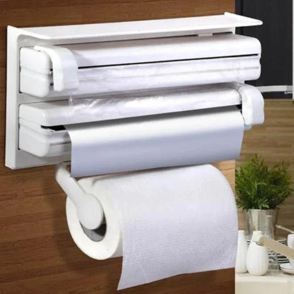 Organizador PapelSmart: Dispensador de Cocina y Organizador de Papel Film y Aluminio