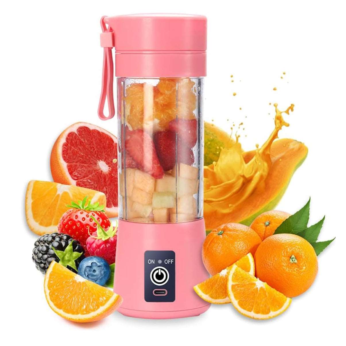Liquidificador Portátil Sumos e Smoothies 380ml BlendGo™