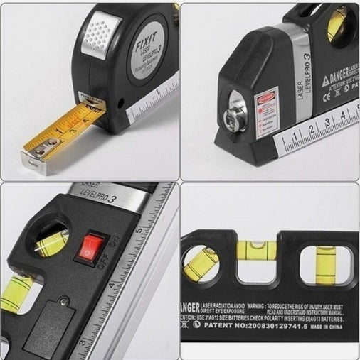 Nivel Láser multifuncional 4 en 1 + Regalo