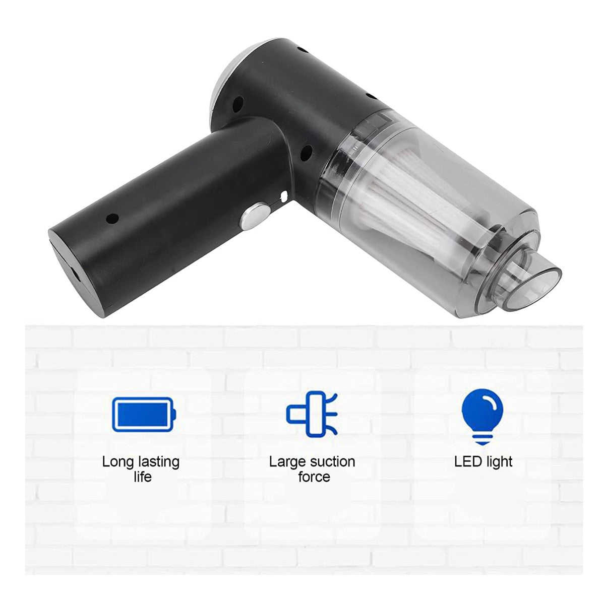 Combo Aspiradora Portatil + 🚿 Hidro Lavadora + Bateria Extra Gratis! 🎁