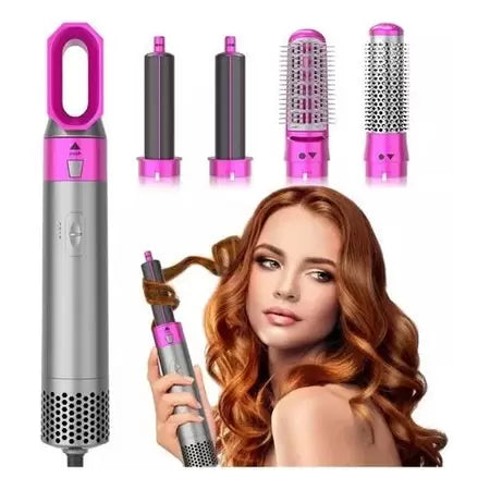 ✨ Escova Alisadora e Secadora 5 em 1 😱 58% OFF
