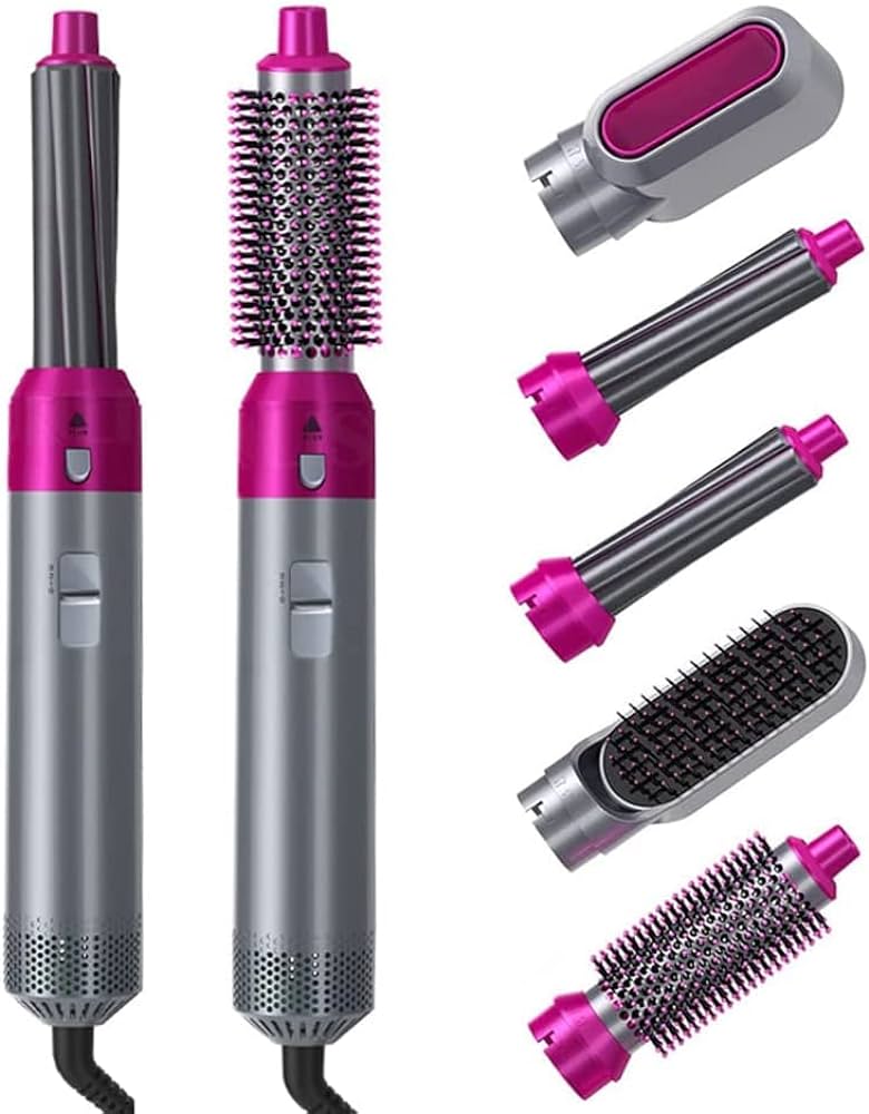 ✨ Escova Alisadora e Secadora 5 em 1 😱 58% OFF