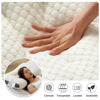 🐑CerviCare® Almohada Ortopedica Para La Cervical😴💭🐑