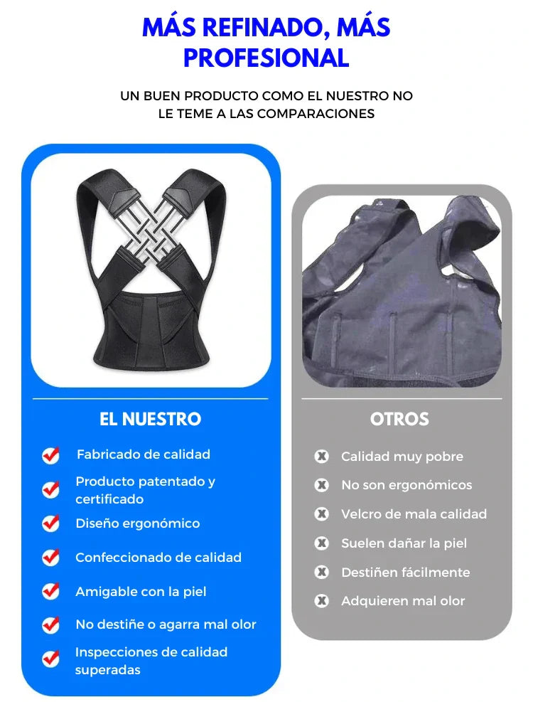 Corretor de Postura Ortopédico Unissexo®