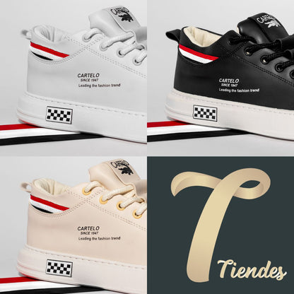 [COLECCIÓN 2025] Tenis Casual Premium de Cuero Auténtico  - Tiendes Cartello