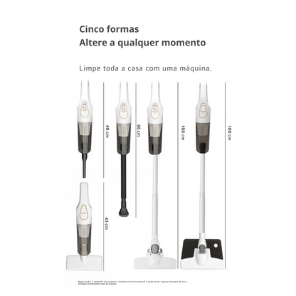 Aspiradora 3 em 1 Sem Fio Hand Held Vacuum