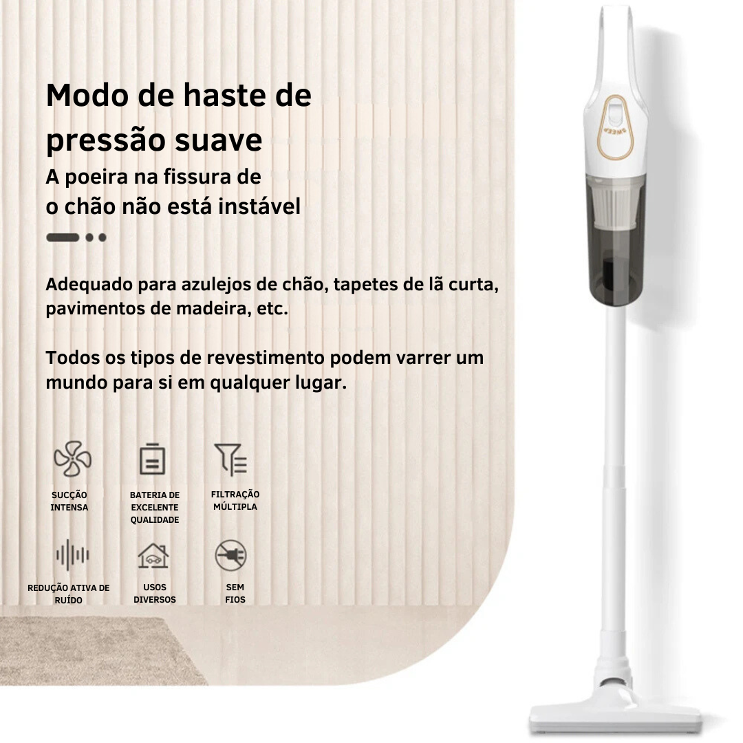 Aspiradora 3 em 1 Sem Fio Hand Held Vacuum