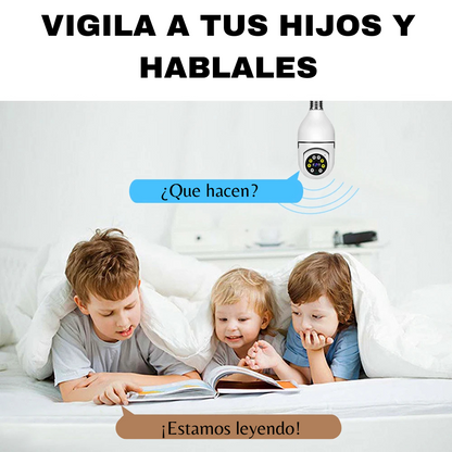 CÁMARA BOMBILLO DE VIGILANCIA | 360°