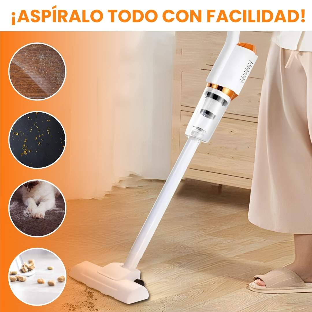 LUXCLEAN™ 3 em 1 – Limpeza com estilo e potência Aspirador Multifuncional
