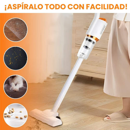 LUXCLEAN™ 3 em 1 – Limpeza com estilo e potência Aspirador Multifuncional