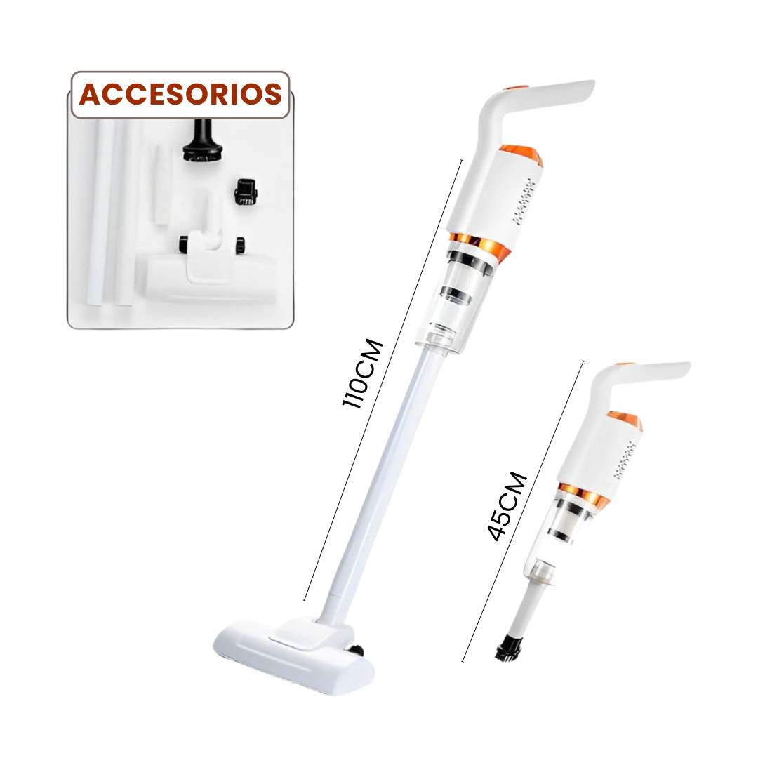LUXCLEAN™ 3 em 1 – Limpeza com estilo e potência Aspirador Multifuncional