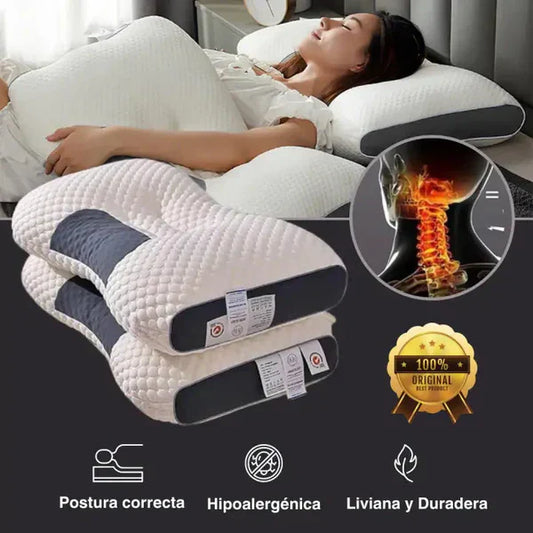 🐑CerviCare® Almohada Ortopedica Para La Cervical😴💭🐑