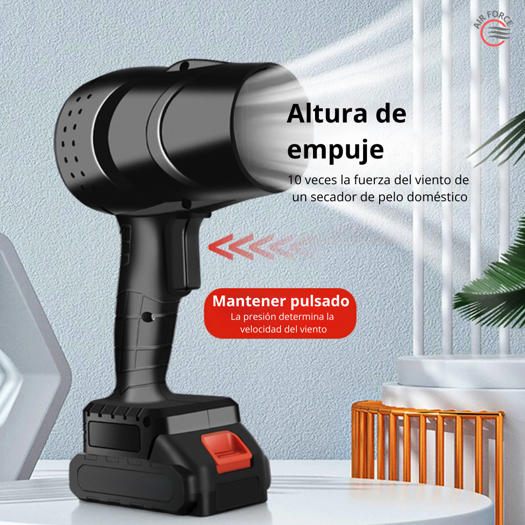 TurboSopla™ – Soprador Portátil para Limpeza Rápida + 2 Batería EXTRA GRATIS