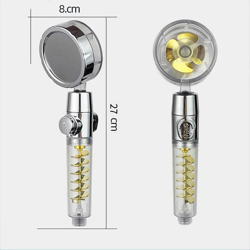 Regadera Spa Turbo Espiral