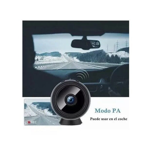 Mini Cámara Espía Hd Wifi 1080p A9 HOGAR, Tecnologia Tienda Aparatto 