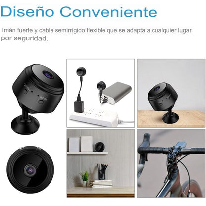 Mini Cámara WiFi HD 1080p Grabadora de Voz Wireless Remota 0 Tienda Aparatto 