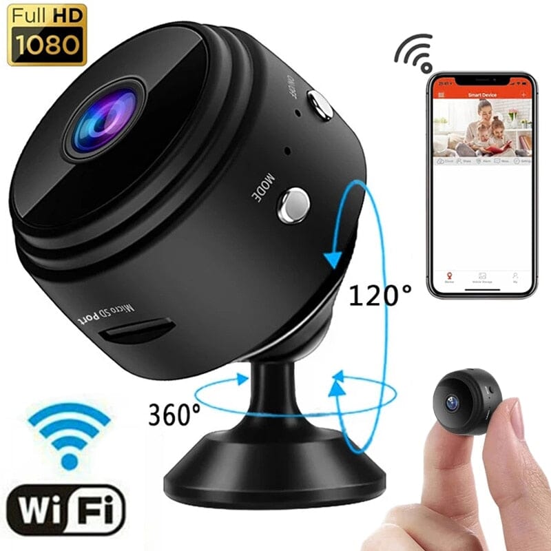 Mini Cámara WiFi HD 1080p Grabadora de Voz Wireless Remota 0 Tienda Aparatto 