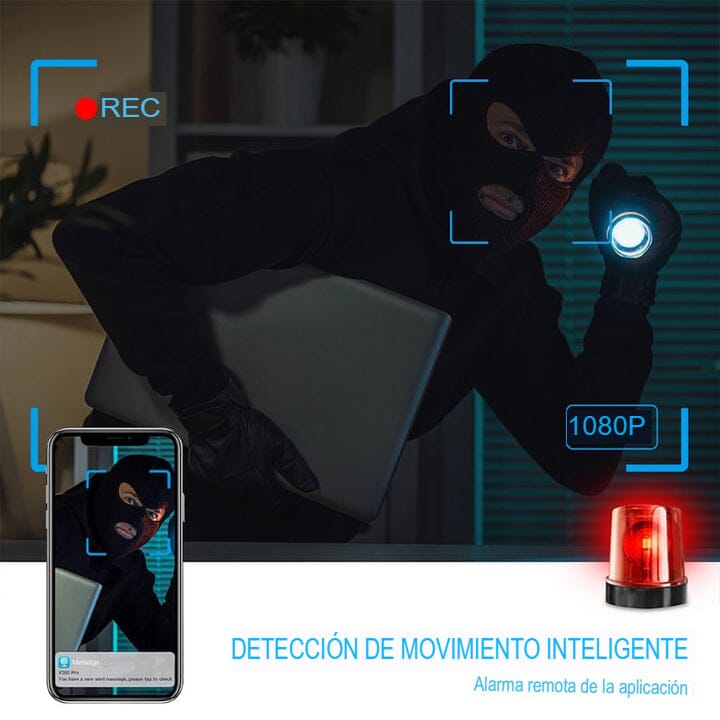 Mini Cámara WiFi HD 1080p Grabadora de Voz Wireless Remota 0 Tienda Aparatto 