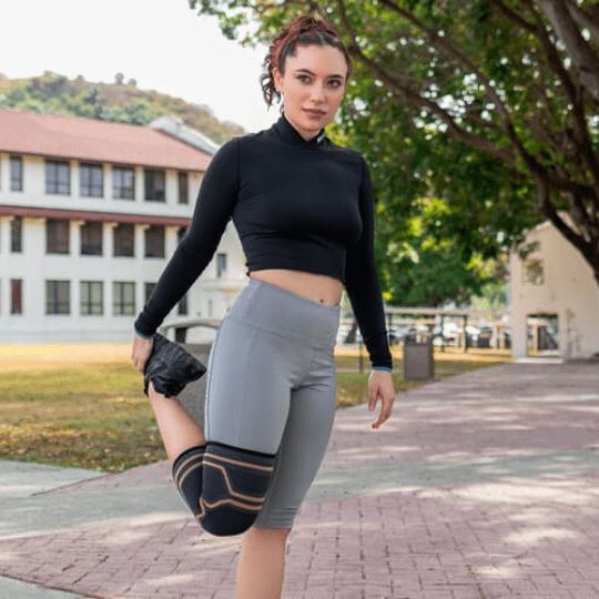 Rodillera de Compresión con Cobre Infundido Cobrevida® Deportes, Salud, Ropa Deportiva Tienda Aparatto 