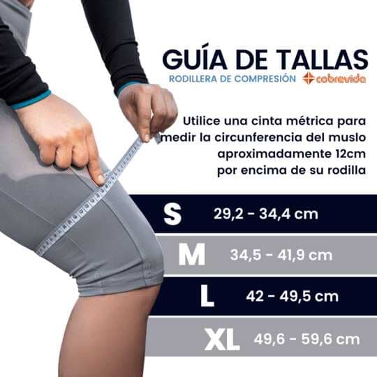 Rodillera de Compresión con Cobre Infundido Cobrevida® Deportes, Salud, Ropa Deportiva Tienda Aparatto 