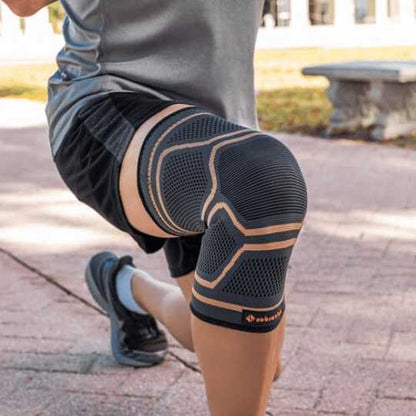 Rodillera de Compresión con Cobre Infundido Cobrevida® Deportes, Salud, Ropa Deportiva Tienda Aparatto 