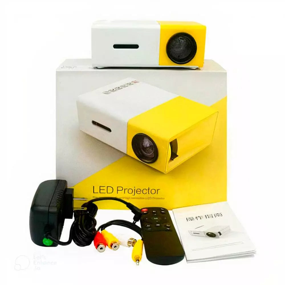 Mini Projetor Portátil Cine Smart HD 🎥🌟