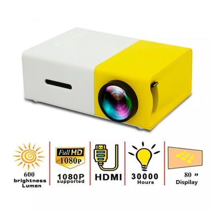 Mini Projetor Portátil Cine Smart HD 🎥🌟